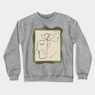 Exploring the Complexities of Love and Breakups Crewneck Sweatshirt